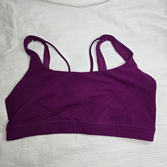 Athleta Magenta Sports Bra - Picture 1 of 4